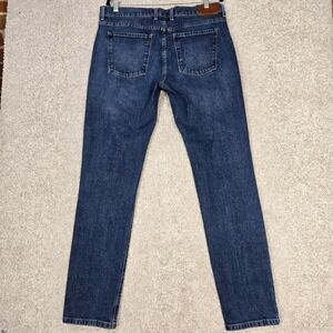 Mott & Bow Slim Jeans Mens 35x34 Blue Stretch denim